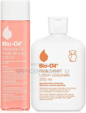 Photo - Bio-Oil Body Lotion 250ml Body Oil 200ml