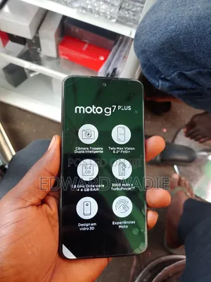 New Motorola Moto G7 Plus 64 GB Black