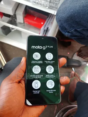 New Motorola Moto G7 Plus 64 GB Black