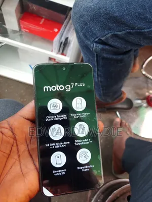 New Motorola Moto G7 Plus 64 GB Black