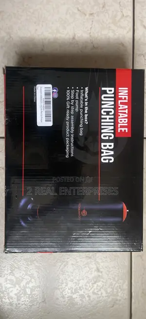 Boxerpoint Inflatable Punching Bag for Kids Beginners 63”