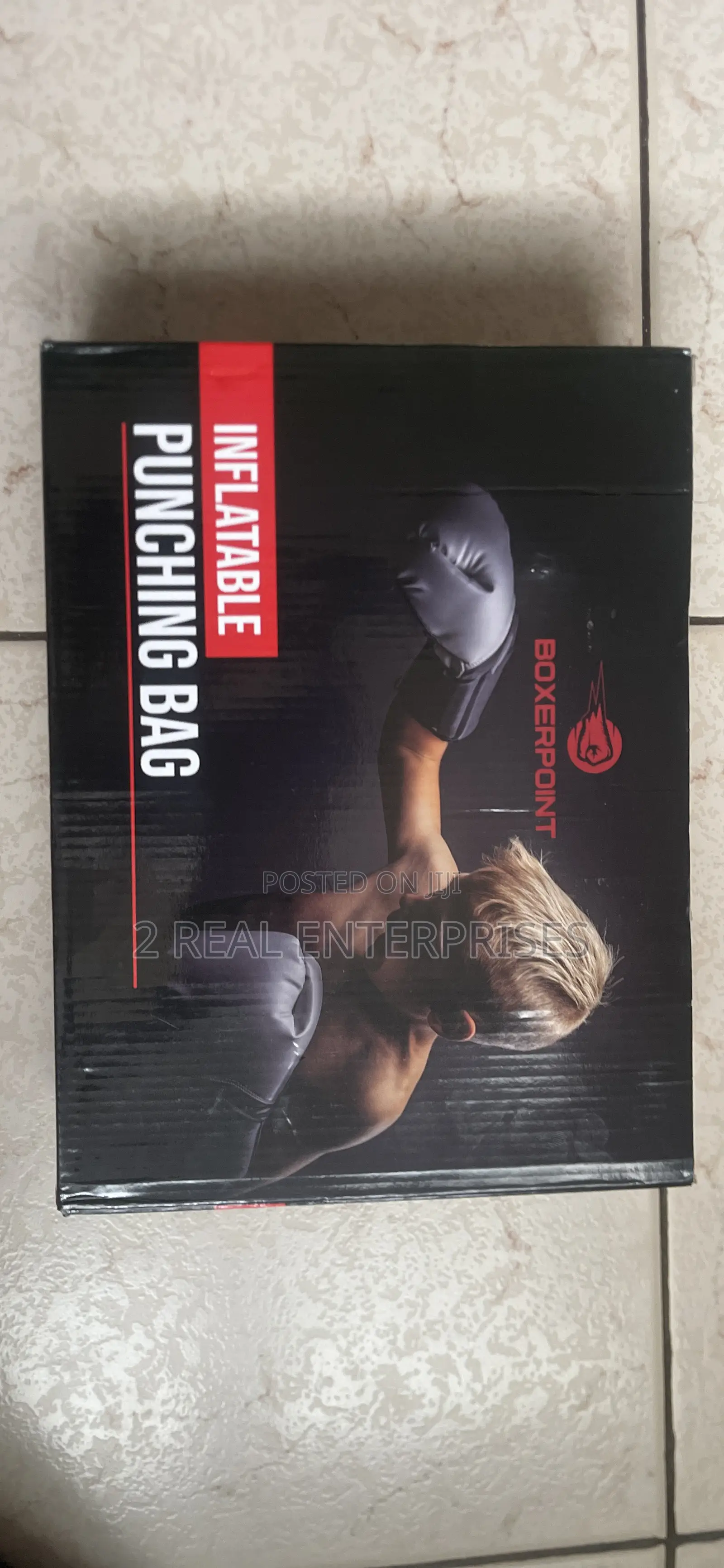 Boxerpoint Inflatable Punching Bag for Kids Beginners 63”