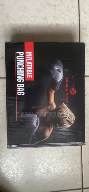 Boxerpoint Inflatable Punching Bag for Kids Beginners 63”