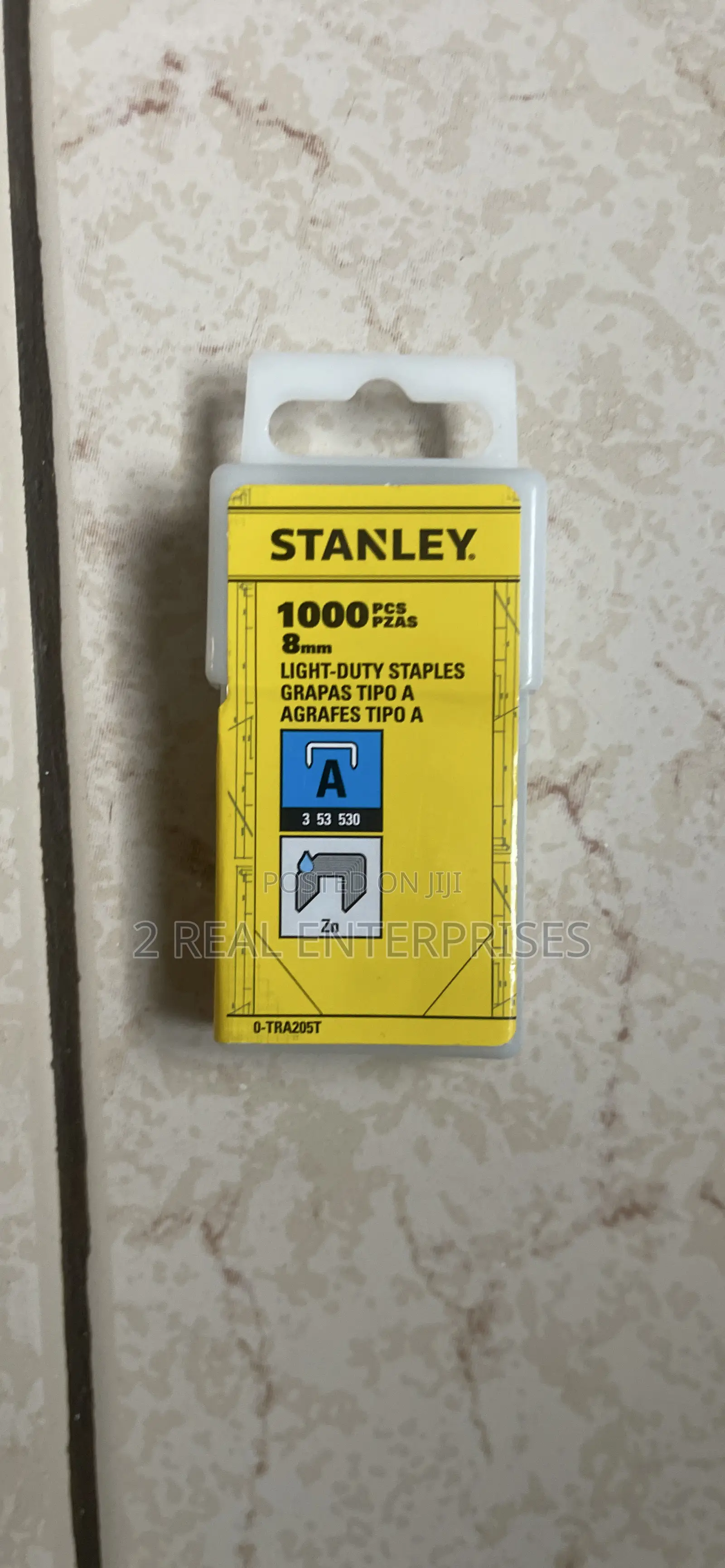 Stanley Light Duty Staples 6mm 1000 Pieces