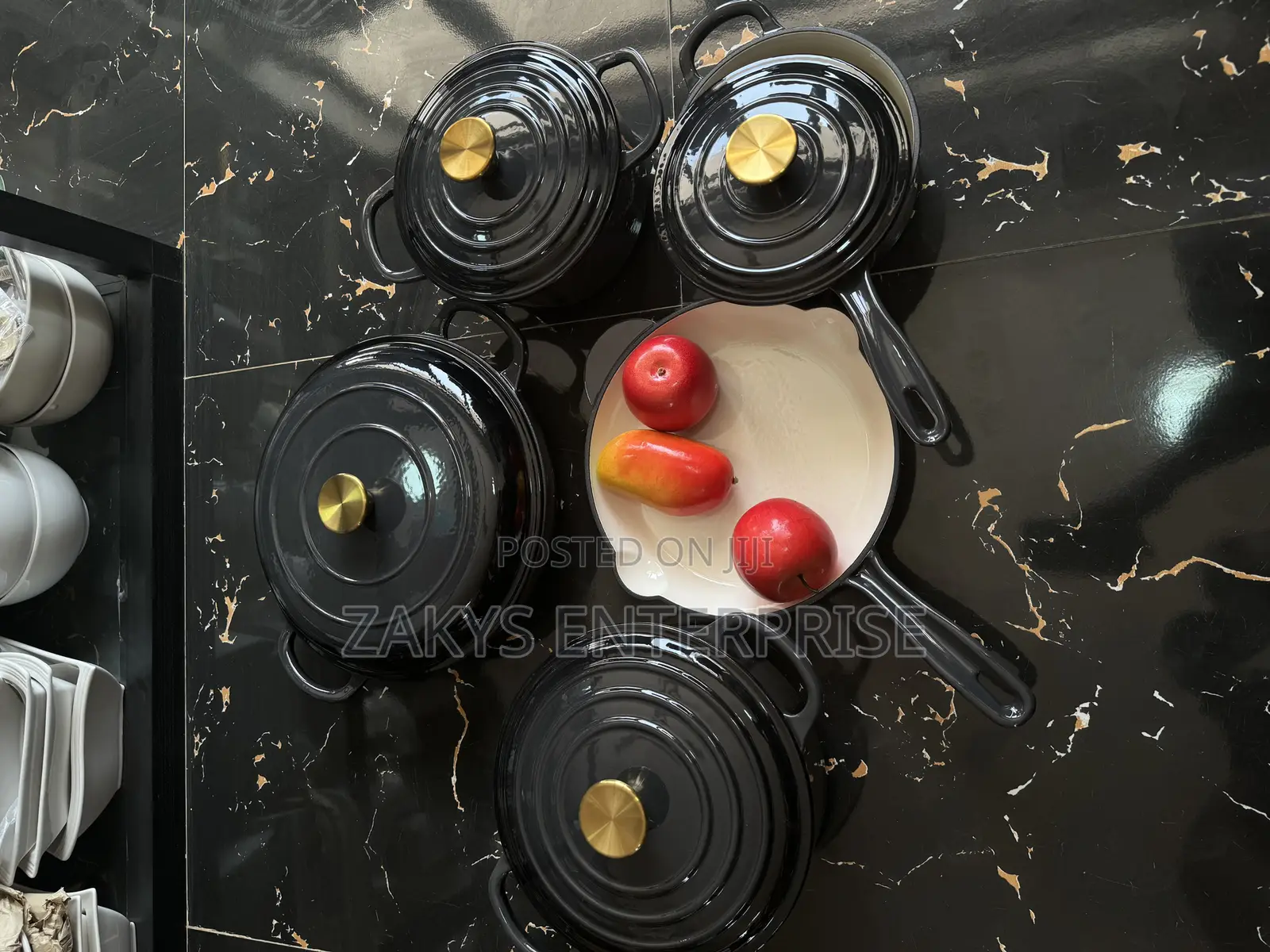 Cast Iron Cookware Set 9pcs