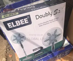 Embrace the Chill of 16′′ 12-Blade Stand Fan -Doubly S2