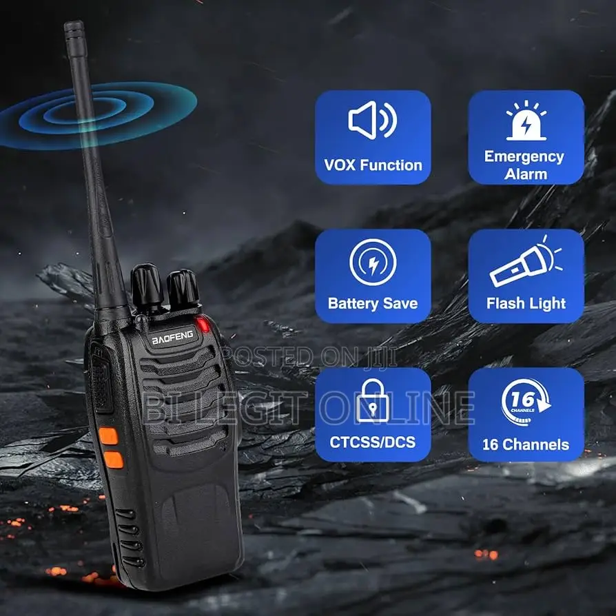 Baofeng Walkie Talkies ( a Pair)