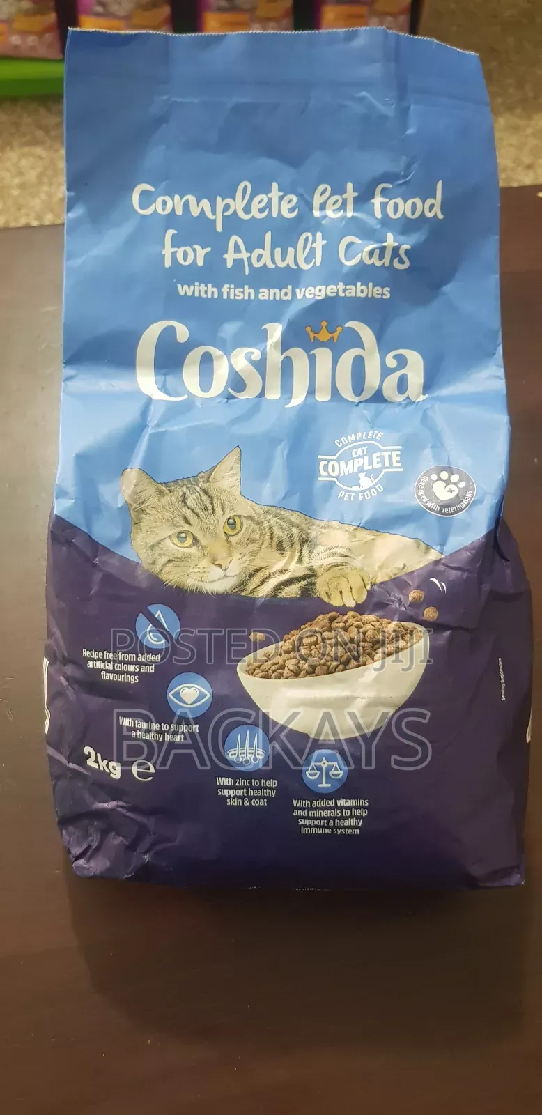 Highly Nutritious Coshida Cat Food for All Cat Types