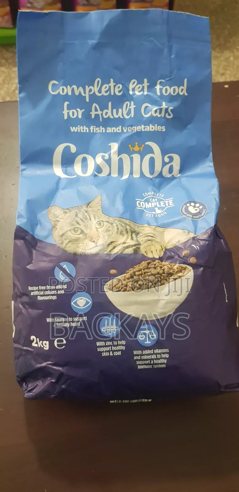 Highly Nutritious Coshida Cat Food for All Cat Types