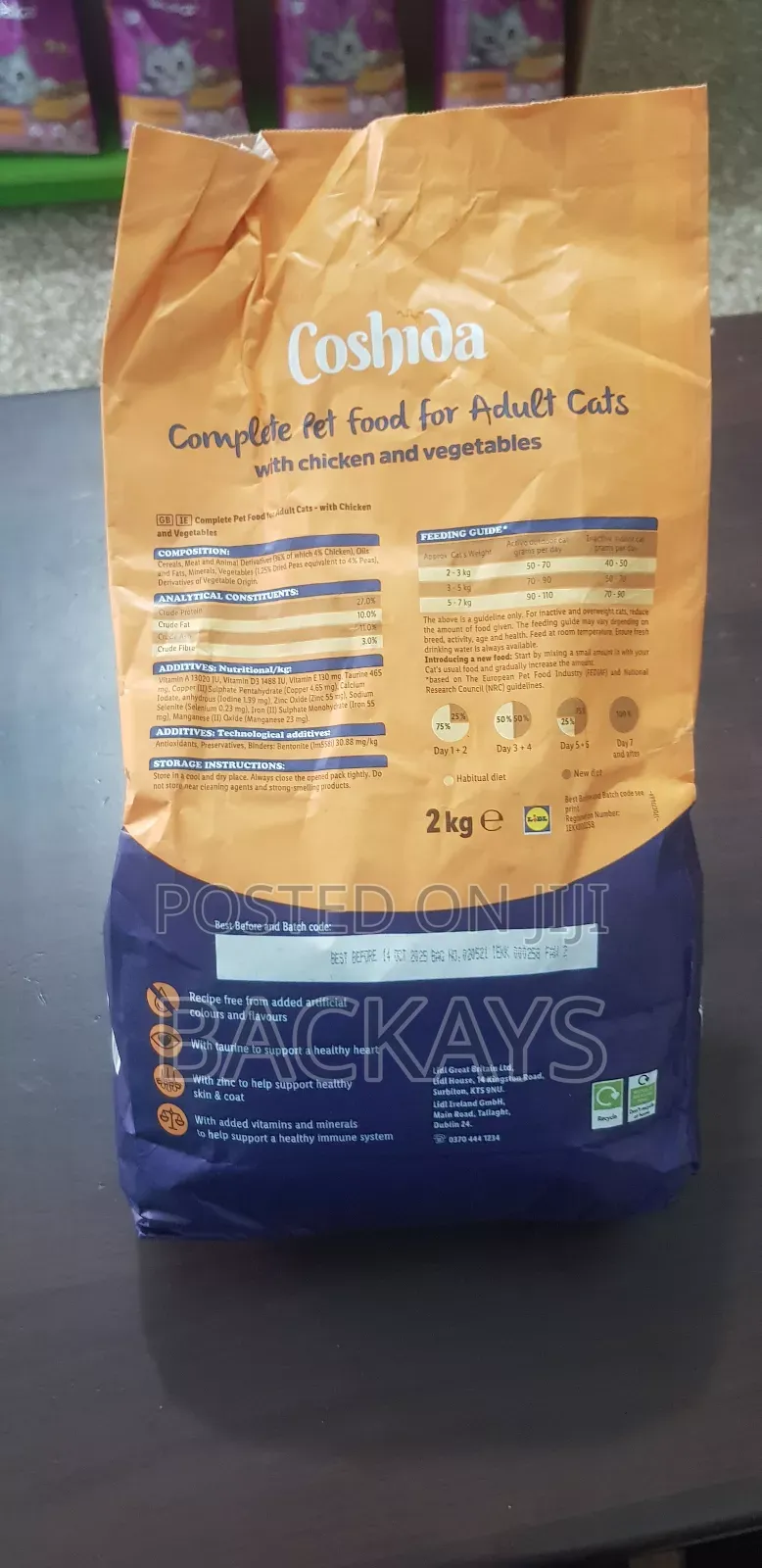 Highly Nutritious Coshida Cat Food for All Cat Types