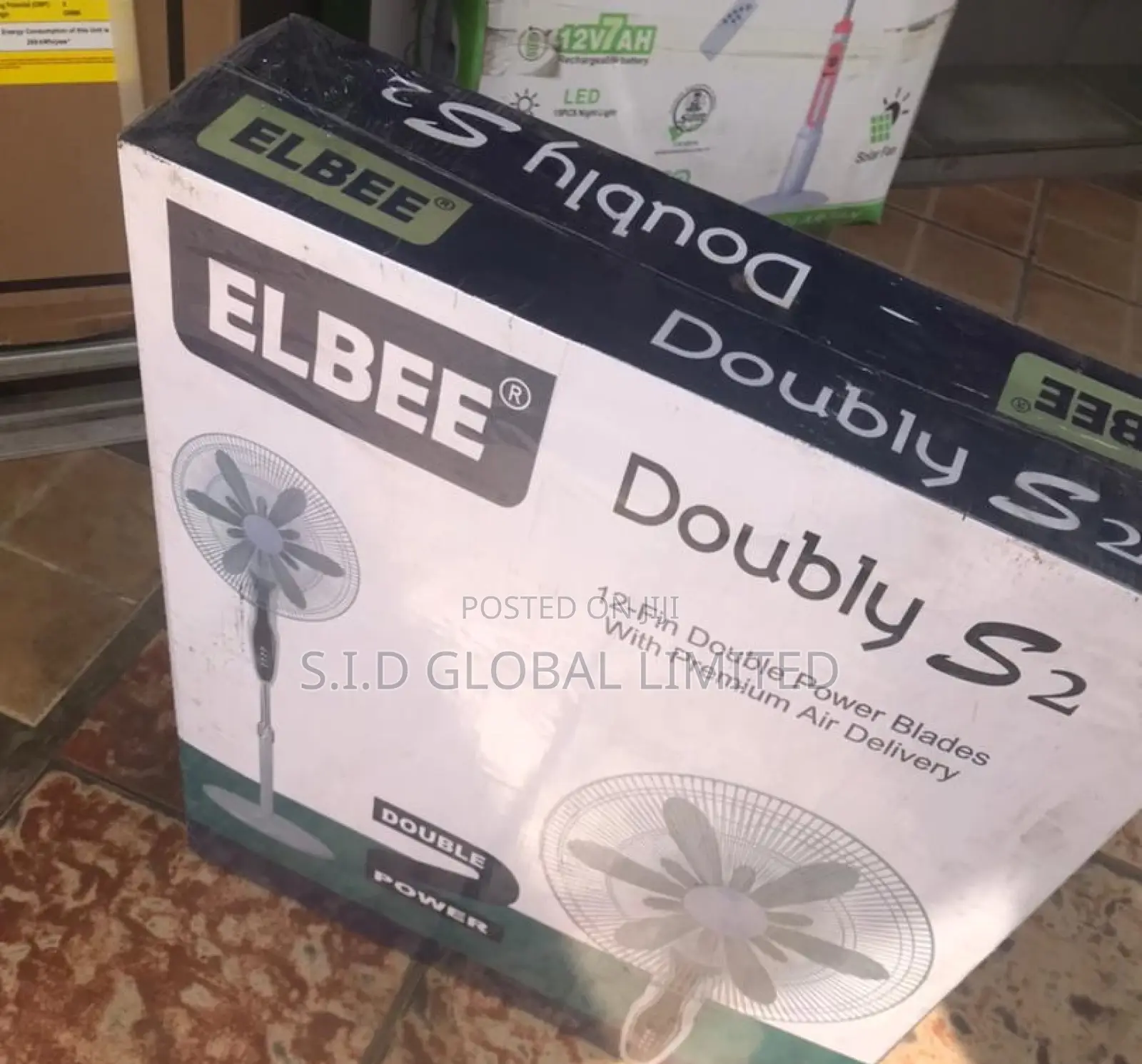 Incredible Life With 16′′ 12-Blade Stand Fan -Doubly S2