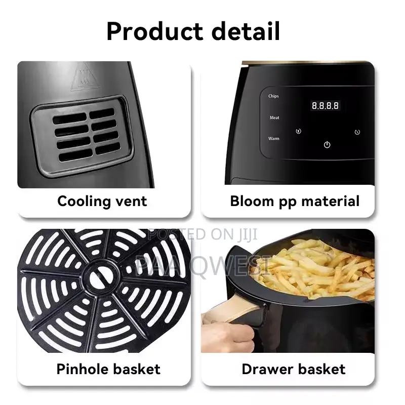6L Silver Crest Factory Made Air Fryer