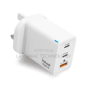 Super Silicon 65W 5-Ports Fast Charger I-65w