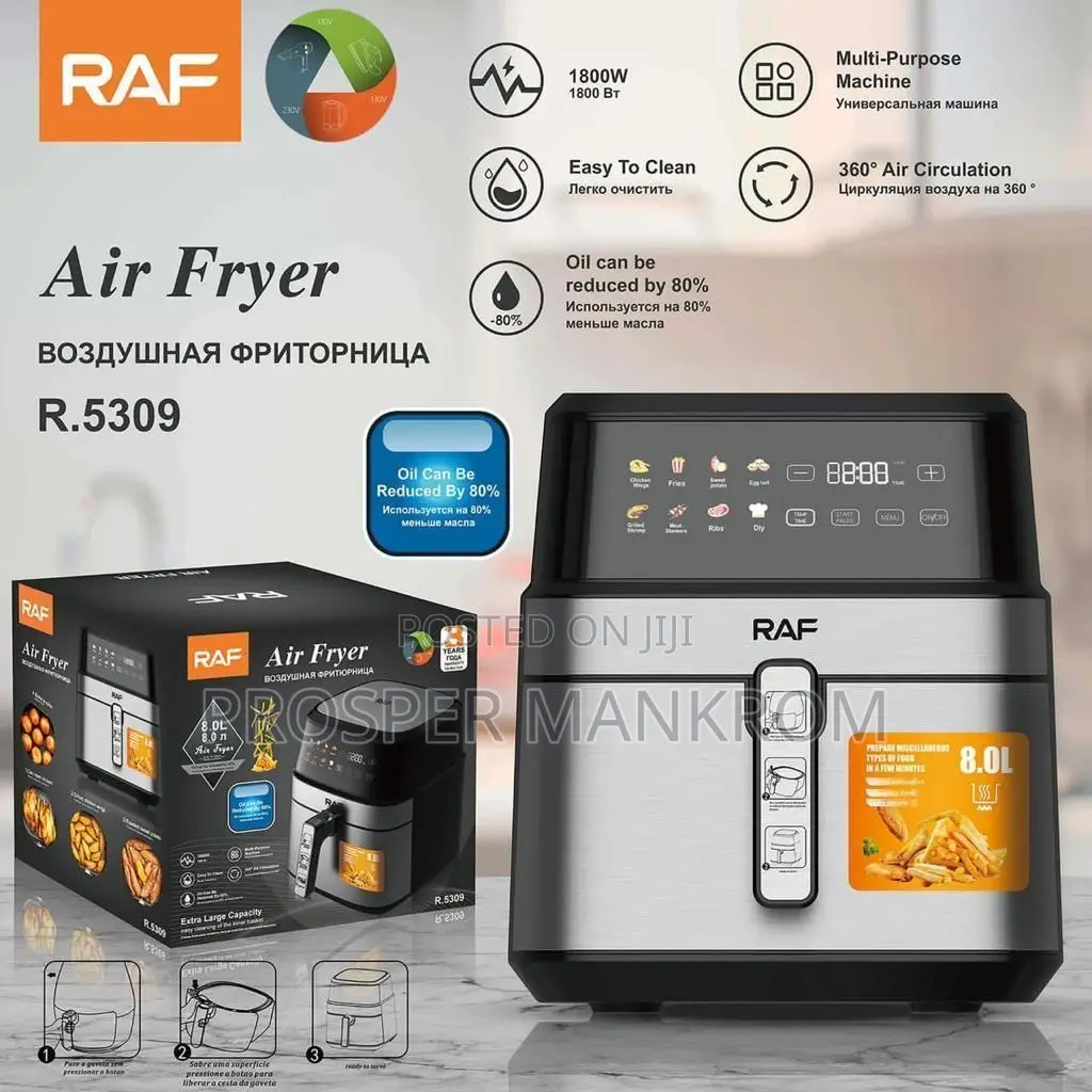 8 Liters Air Fryer