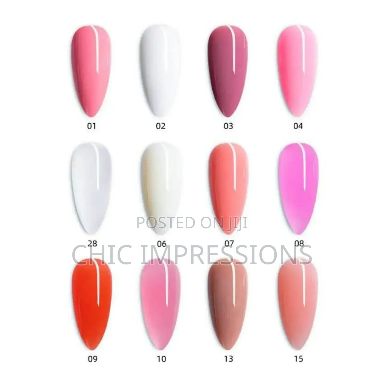 11pcs Polygel Uv Kit