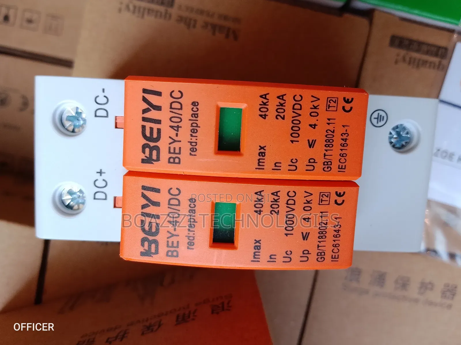 2pole 1000v Dc SPD