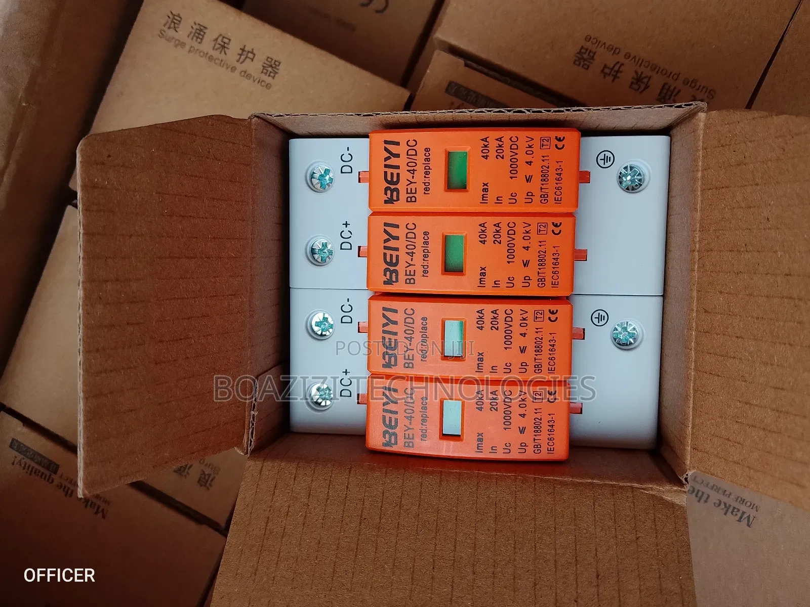 2pole 1000v Dc SPD
