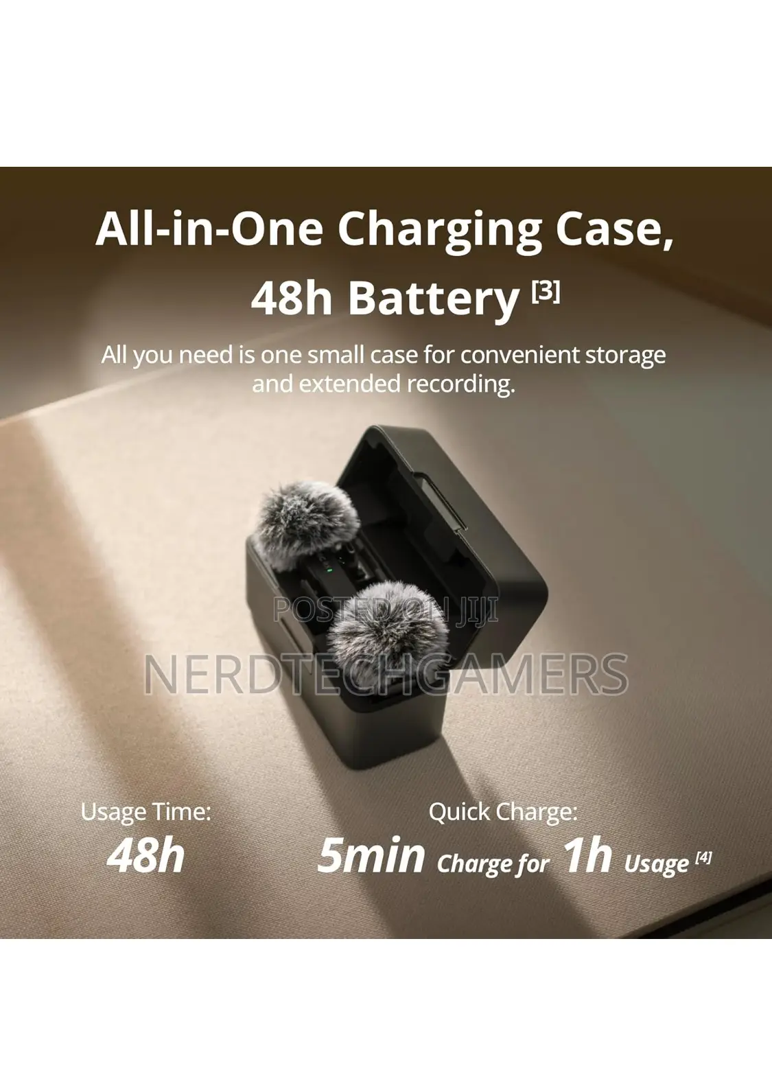 Dji Mic Mini (2 Tx + 1 Rx Charging Case Wireless Microphone