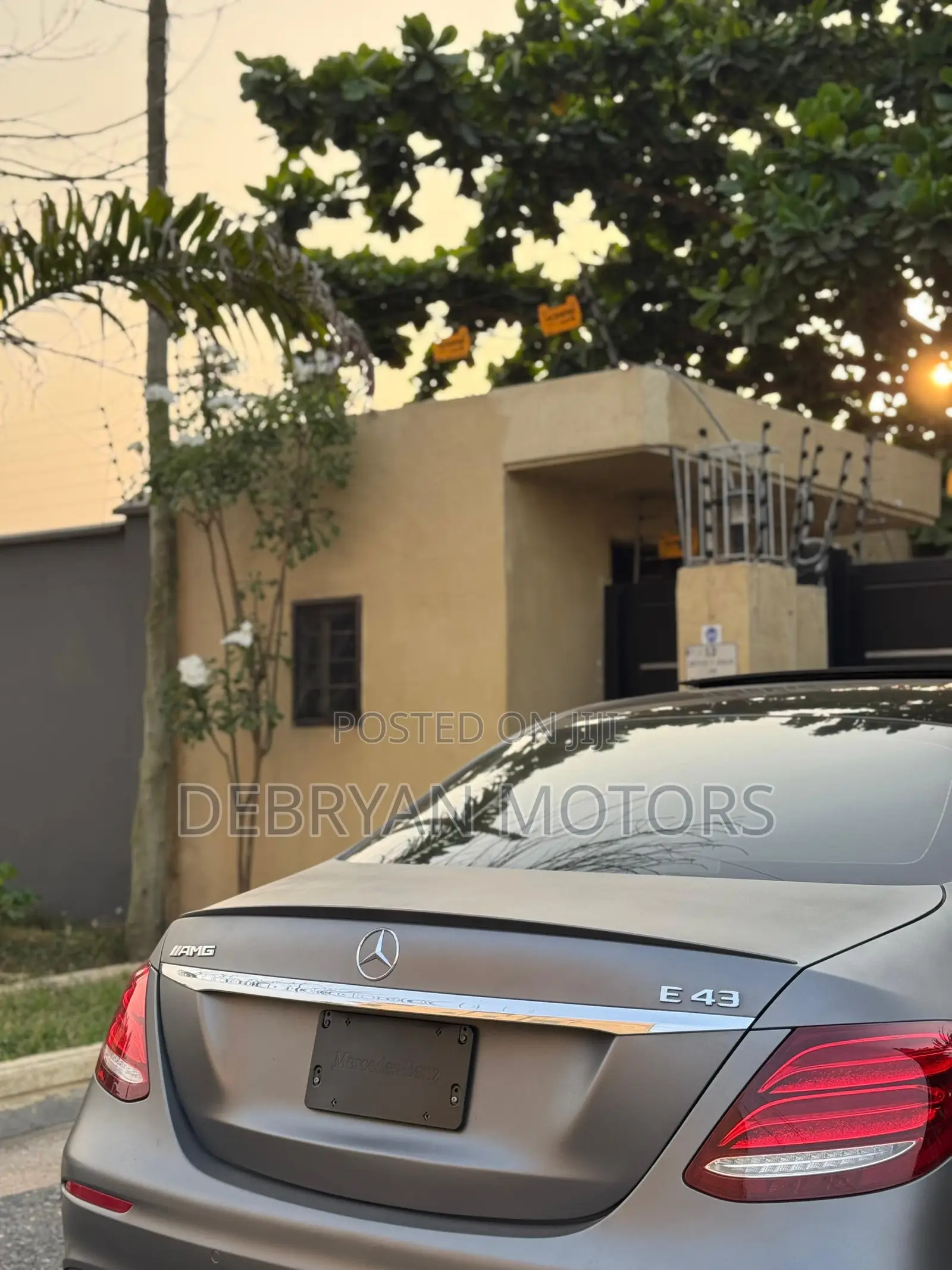 Mercedes-Benz E43 AMG 3.0 AWD 2018 Gray