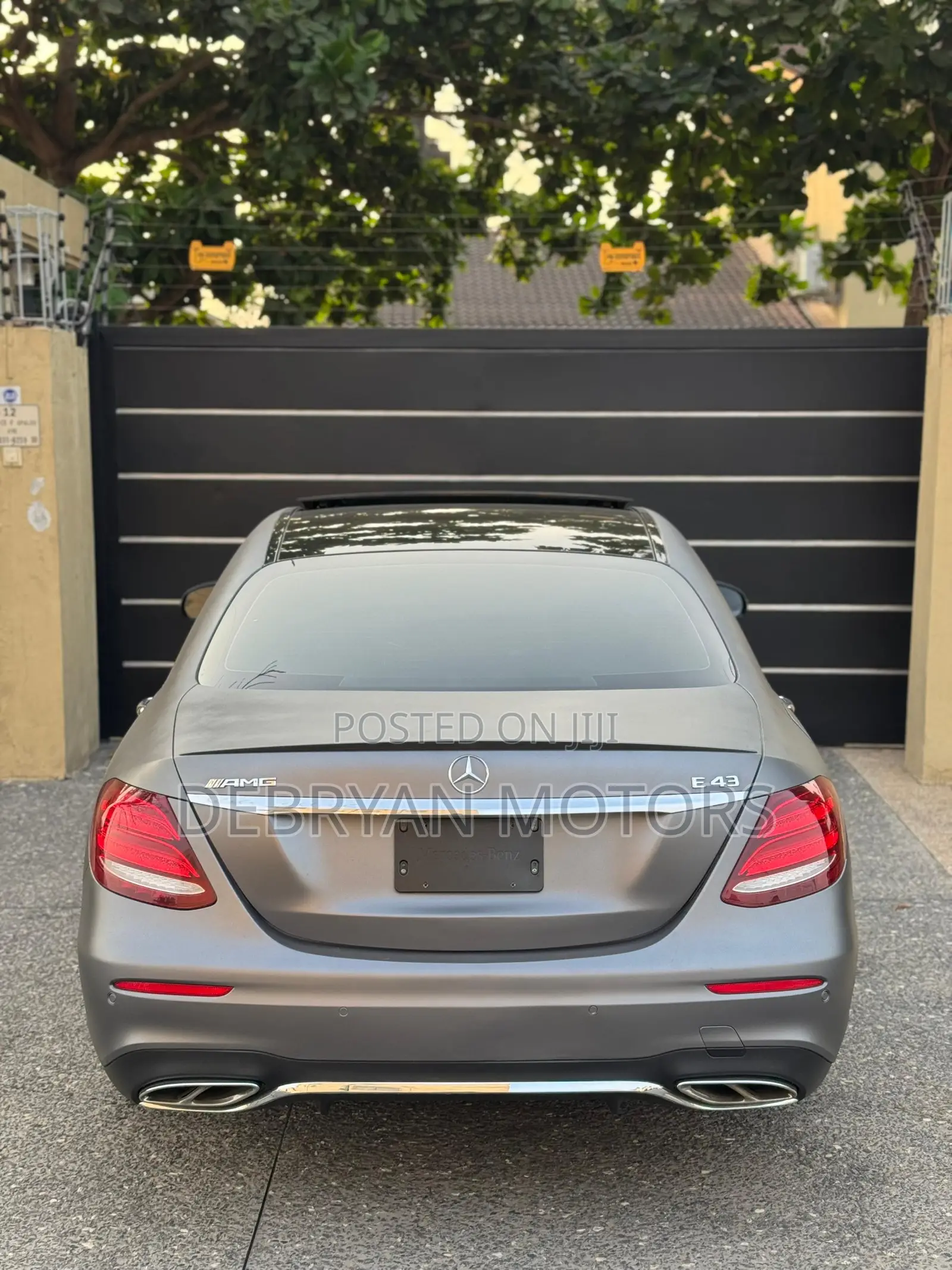 Mercedes-Benz E43 AMG 3.0 AWD 2018 Gray