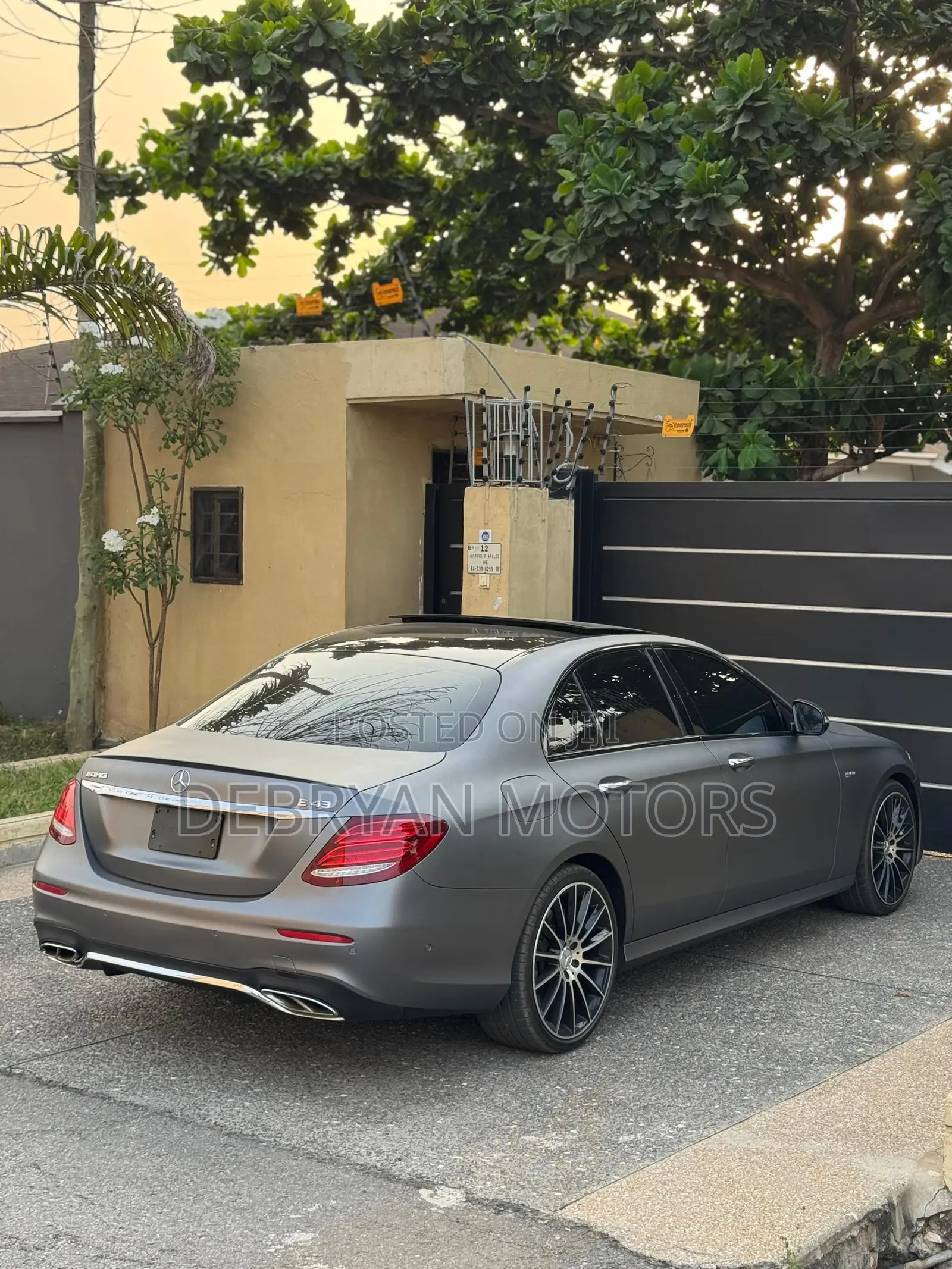 Mercedes-Benz E43 AMG 3.0 AWD 2018 Gray