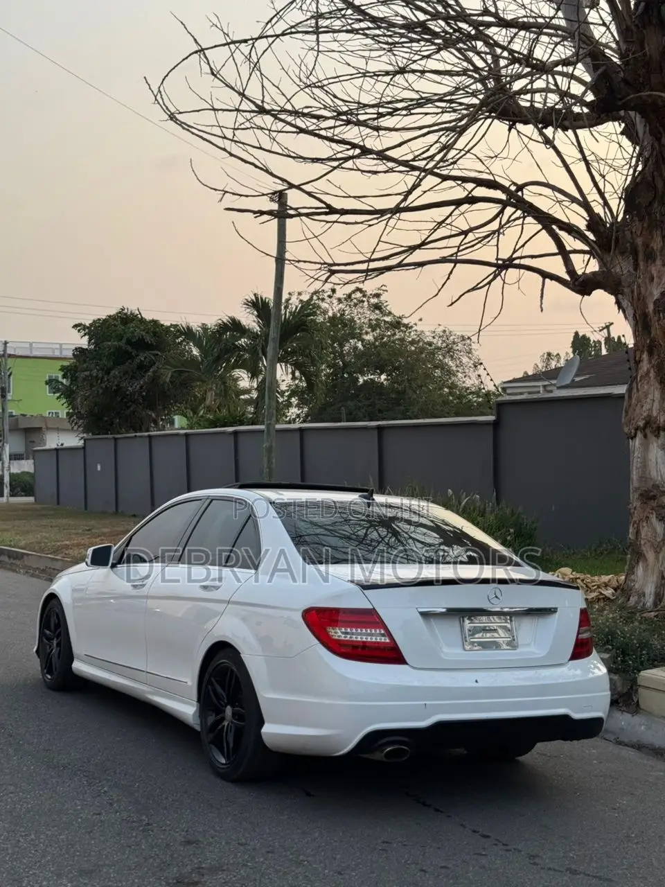Mercedes-Benz C250 2014 White