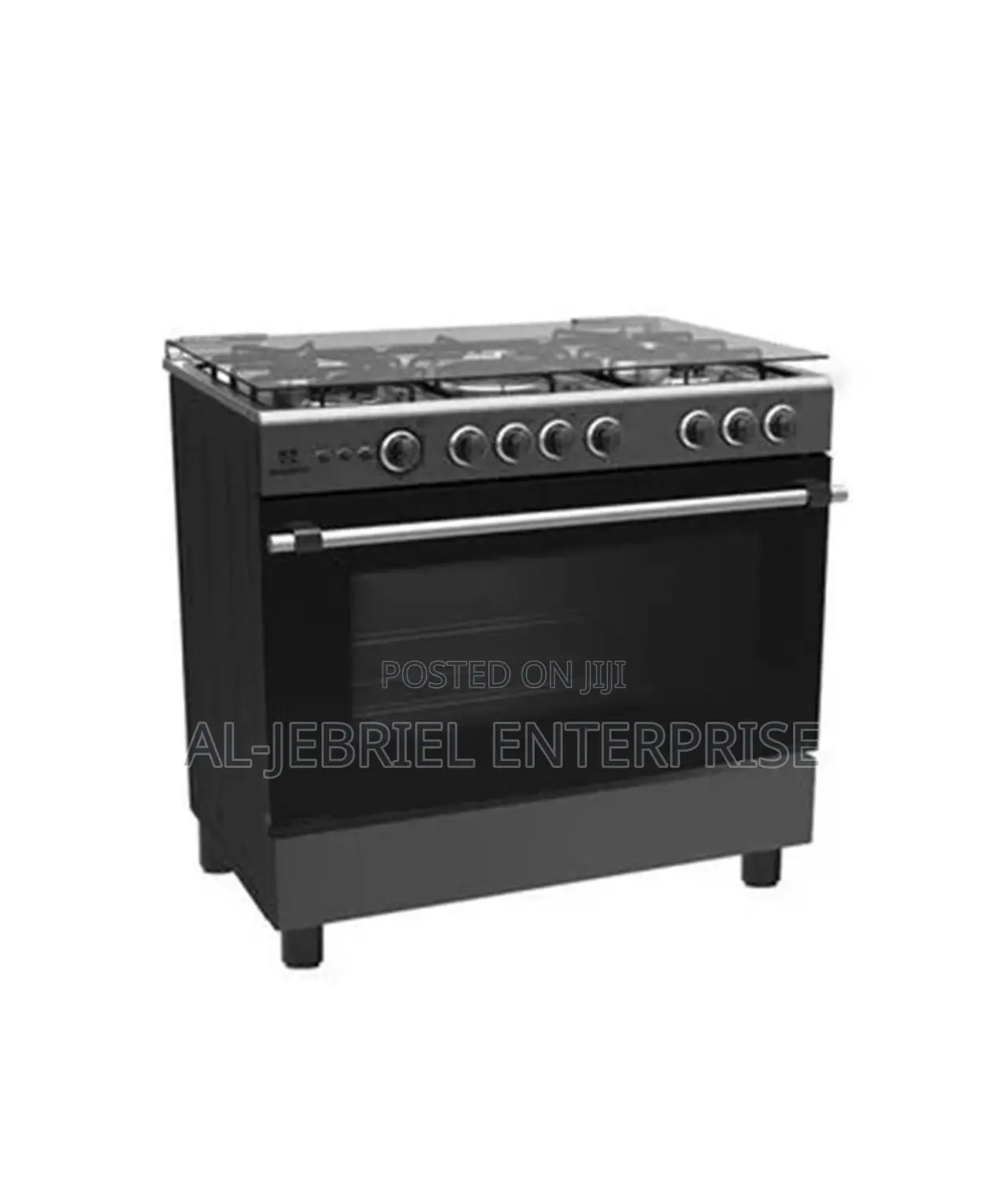 5 Burner Gas Cooker Nasco Stainless Steel Oven Grill