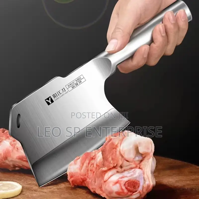 All Steel Kitchen Bone Chopping Knife