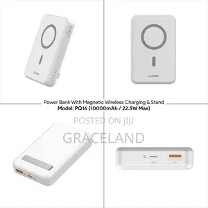 Original Faster LDNIO Magnetic Wireless Power Bank 1000_mah