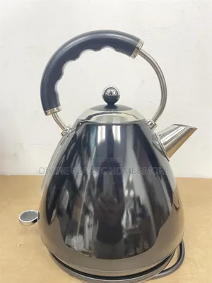 1.7lit Cookworks Black Pyramid Kettle