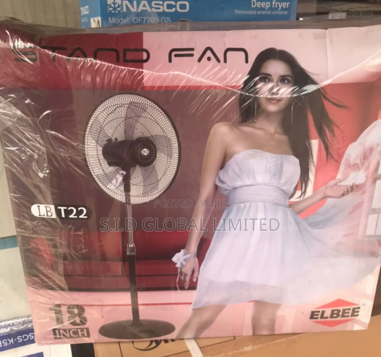 Experience the Spin of 18′′ Stand Fan – T22