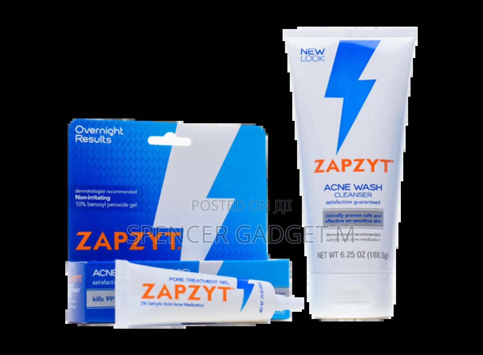 Zapzyt Acne Wash and Acne Treatment Gel