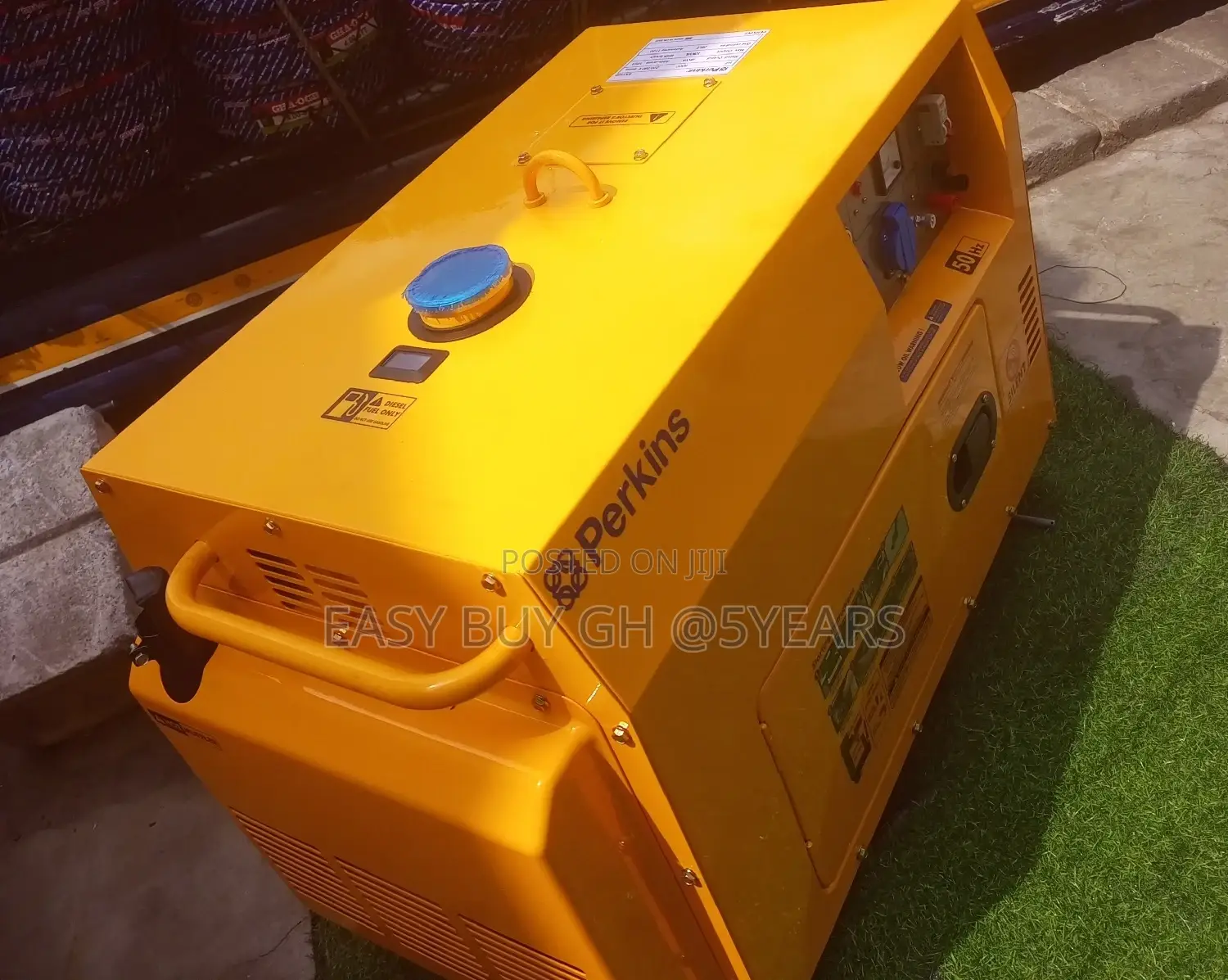 Original UK 10kva Perkin Generator 13000w 230v Likable Sound