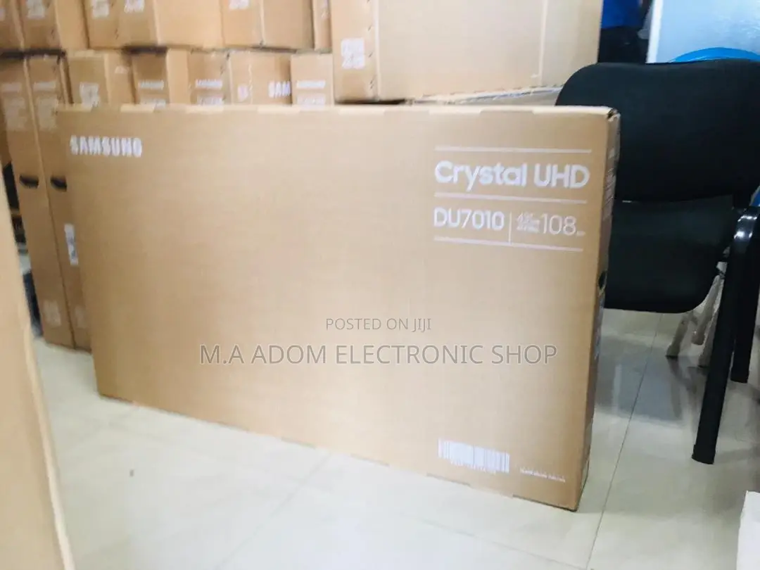  Entertainment,Elevated: Samsung 43”Smart Led Tv