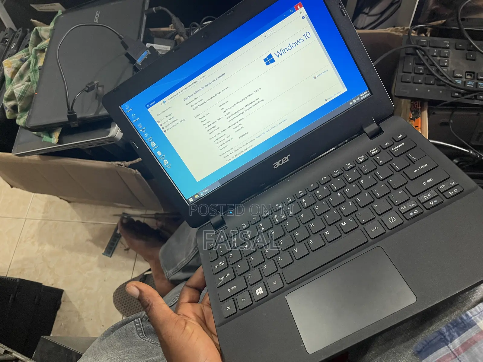 Laptop Acer 4GB Intel SSD 32GB