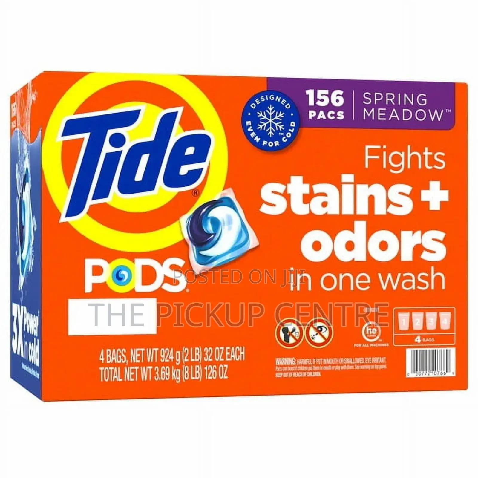 Tide PODS Liquid Laundry Detergent 156 Pacs, Spring Meadow