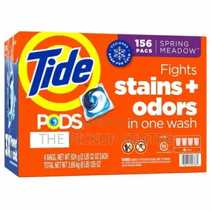 Tide PODS Liquid Laundry Detergent 156 Pacs, Spring Meadow