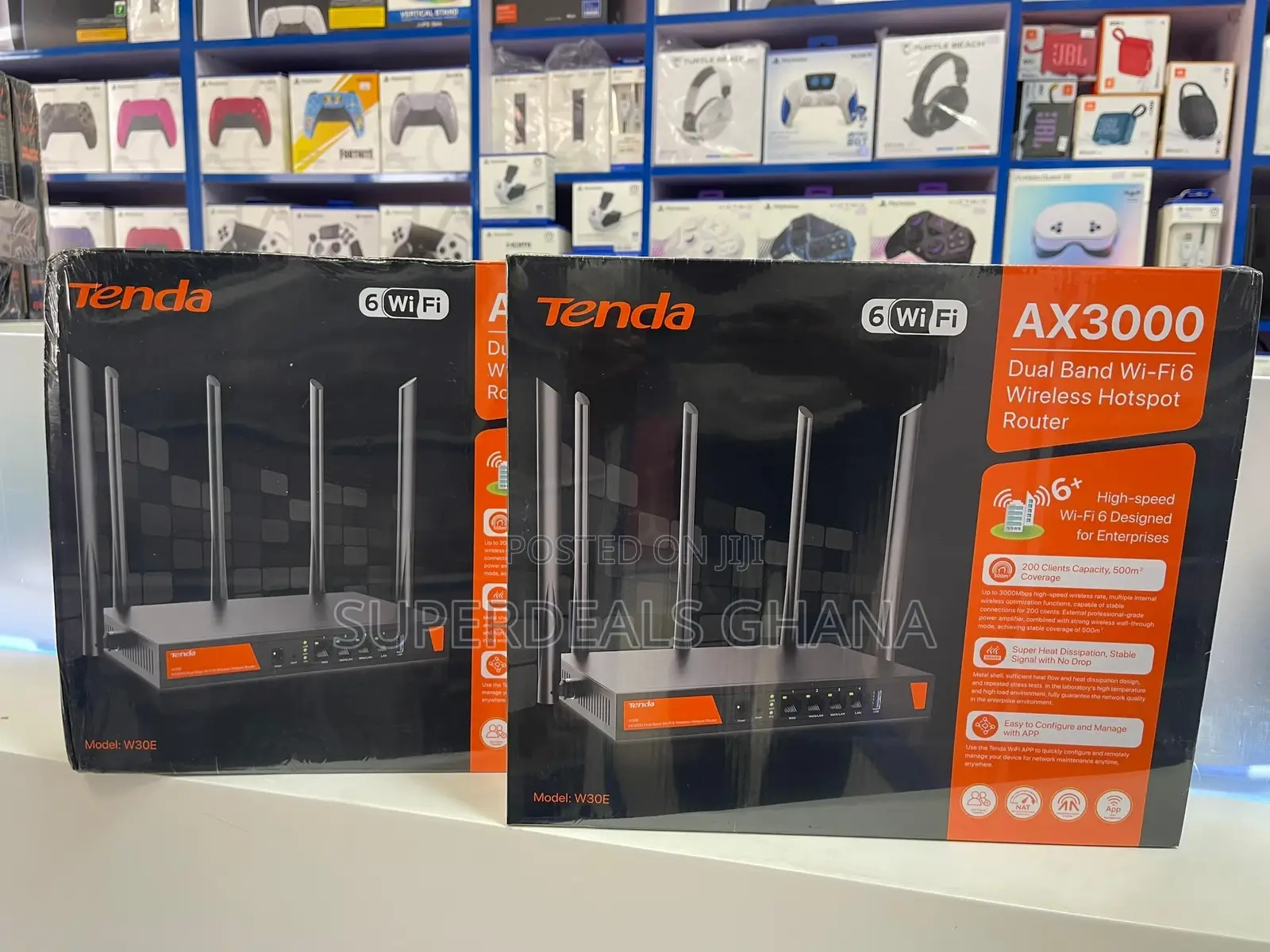 Tenda AX3000 Dual Band Wifi-6 Wireless Hotspot Router