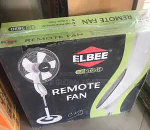 Modern Elbee 969R Curvy Remote Control Standing Fan