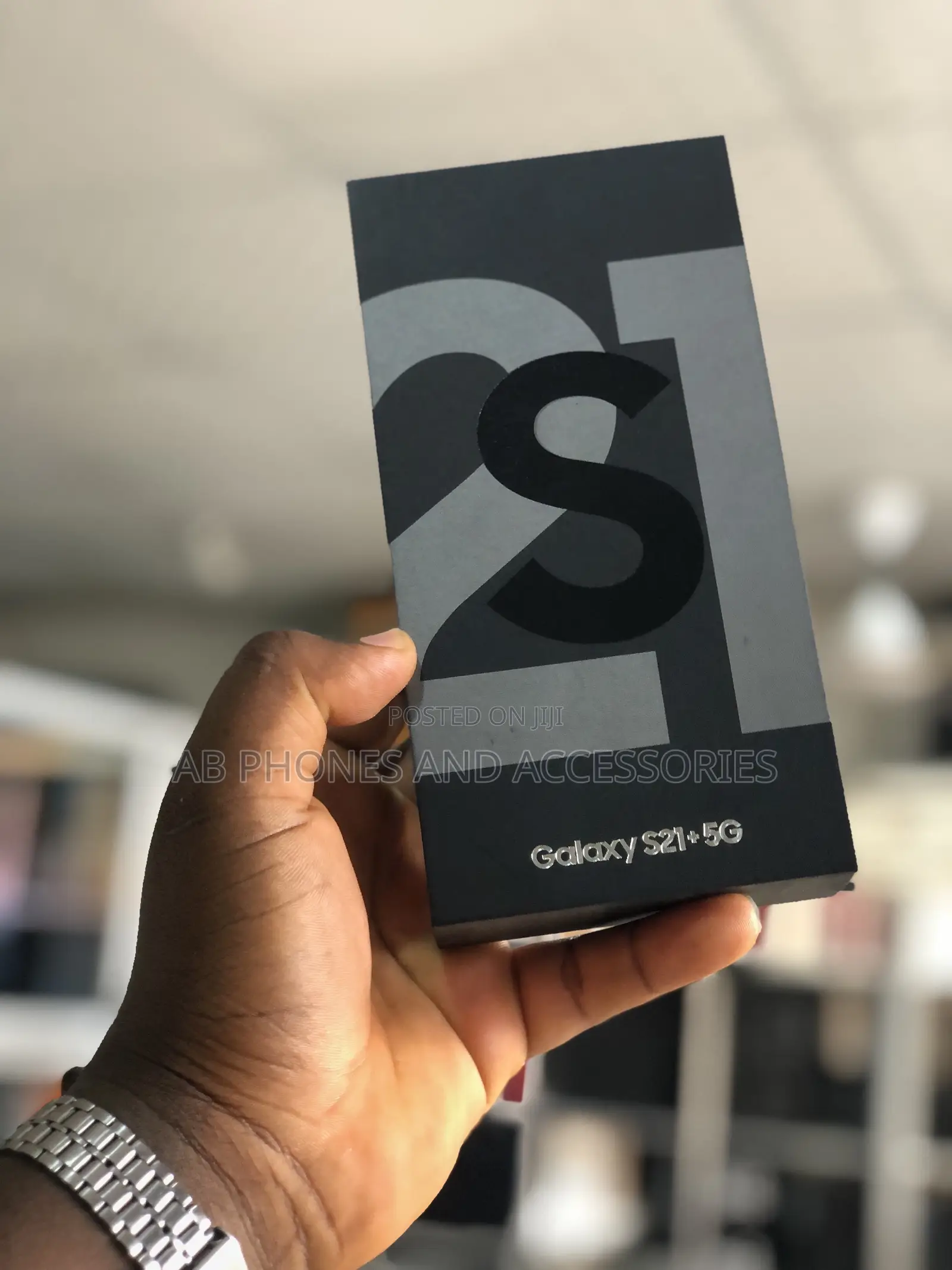 New Samsung Galaxy S21+ 5G 256 GB Black