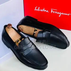 Ferragamo Shoe Brown Black