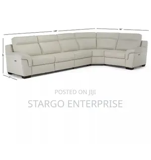 Julius II 5-Pc. Leather Sectional Sofa