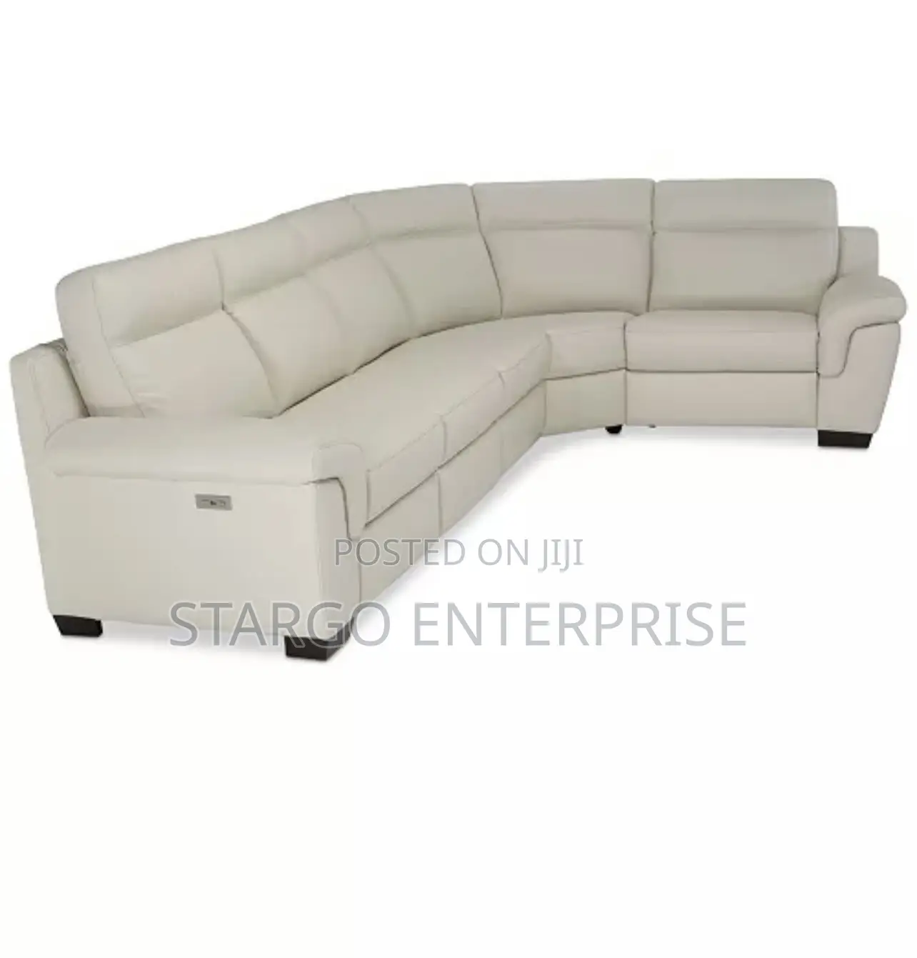 Julius II 5-Pc. Leather Sectional Sofa