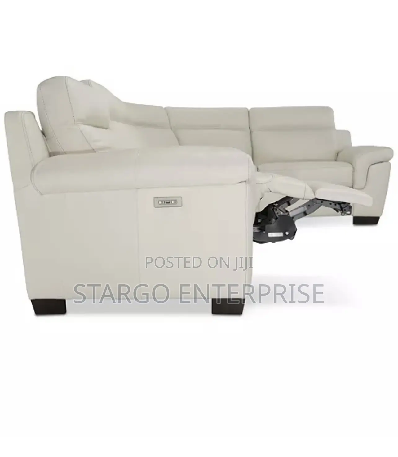 Julius II 5-Pc. Leather Sectional Sofa