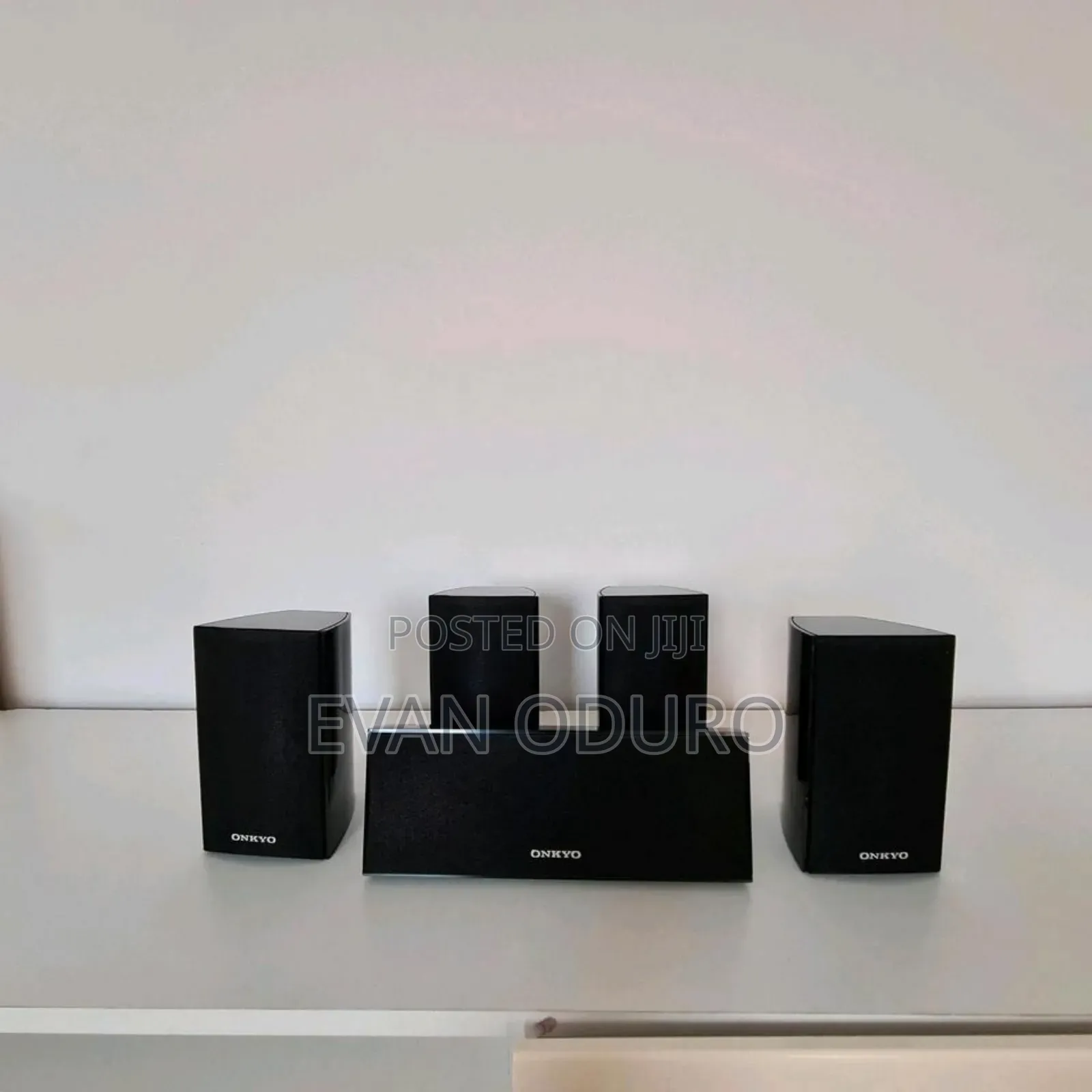 Powerful Onkyo 5.1 Full Set Bass and Surround Speakers