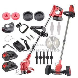 Rechargeable Grass Weeding Machine With Wheels