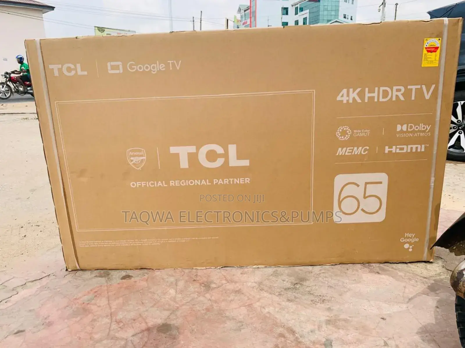 Large TCL - Android - 65inch Television