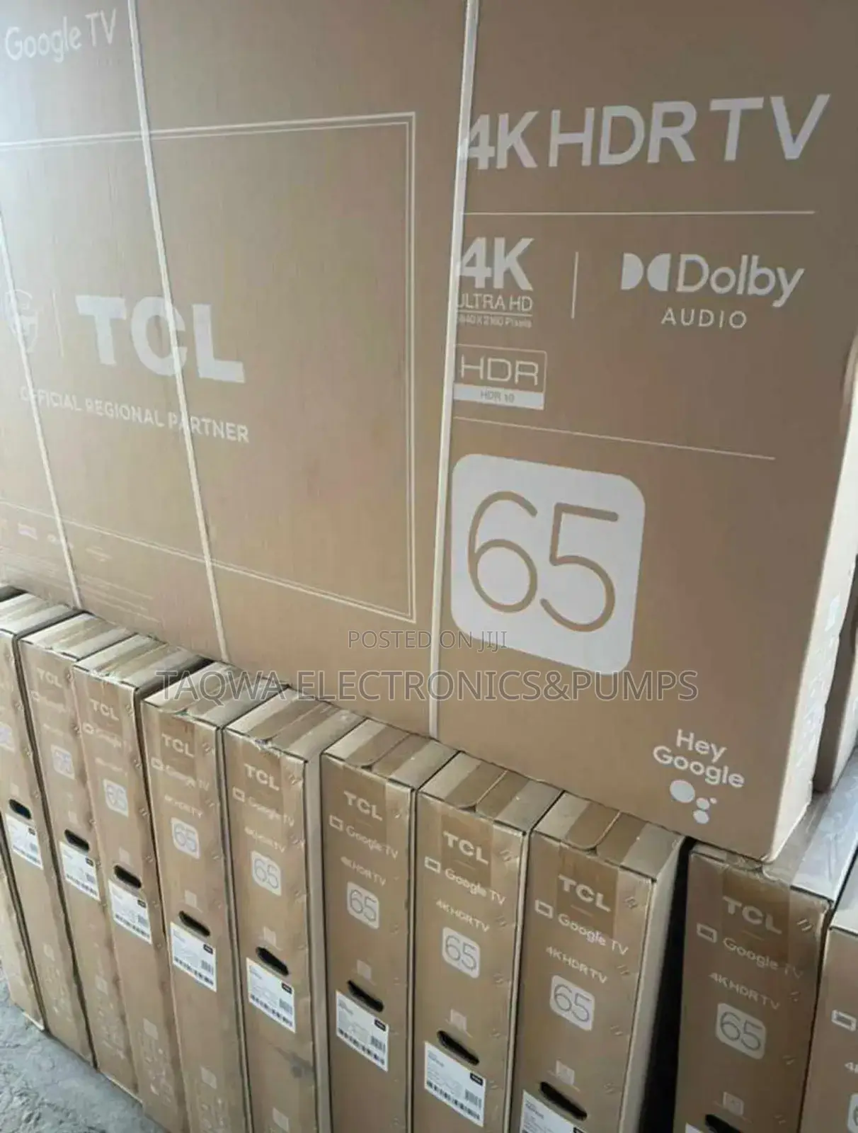Large TCL - Android - 65inch Television