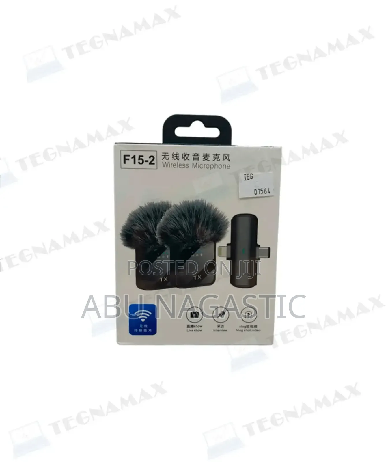 F15.2 Wireless Lavalier Microphone 2in1