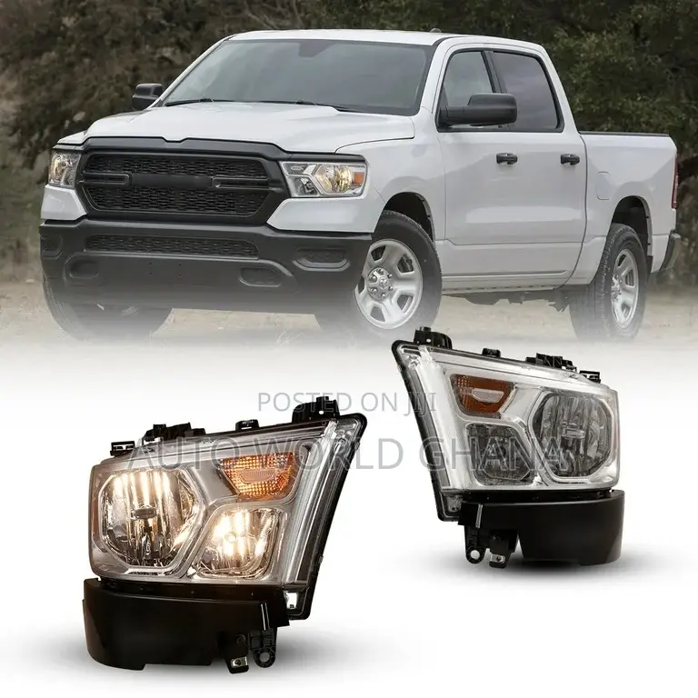 Dodge Ram 1500 Halogen Headlight OEM 2019-2023